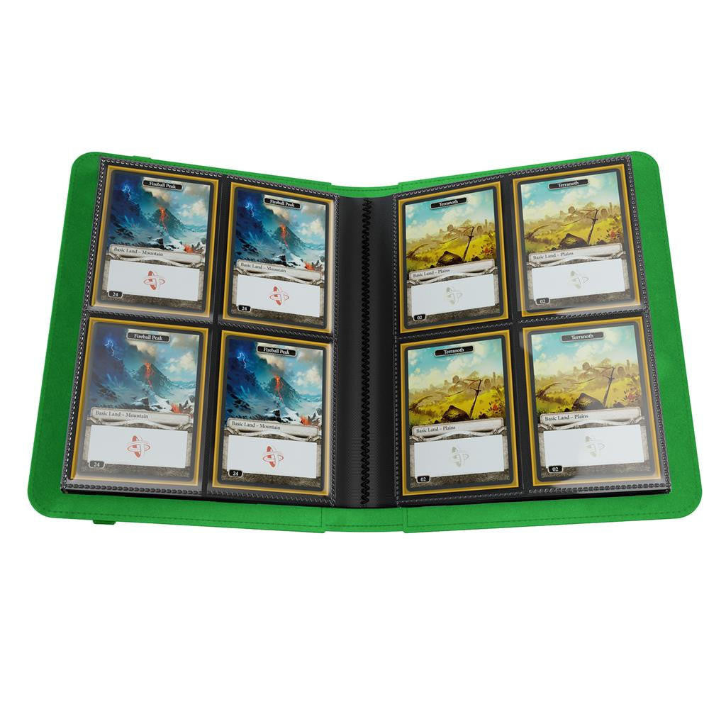 Gamegenic Prime Album 8-Pocket: Green